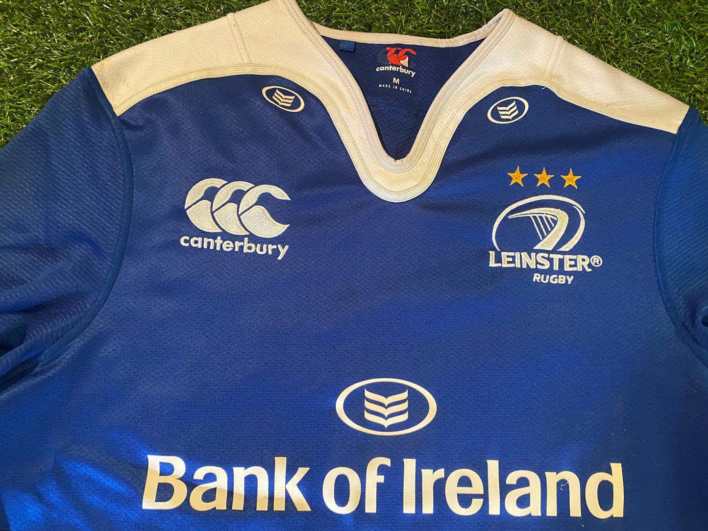 Leinster Eire Irish Rugby Union Football Medium Mans CCC Made Home Jersey