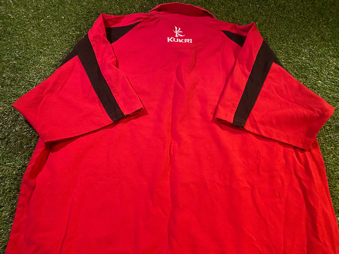 Ulster Northern Ireland Rugby Union Football XXL 2XL Mans Kukri Soft Cotton Polo Jersey