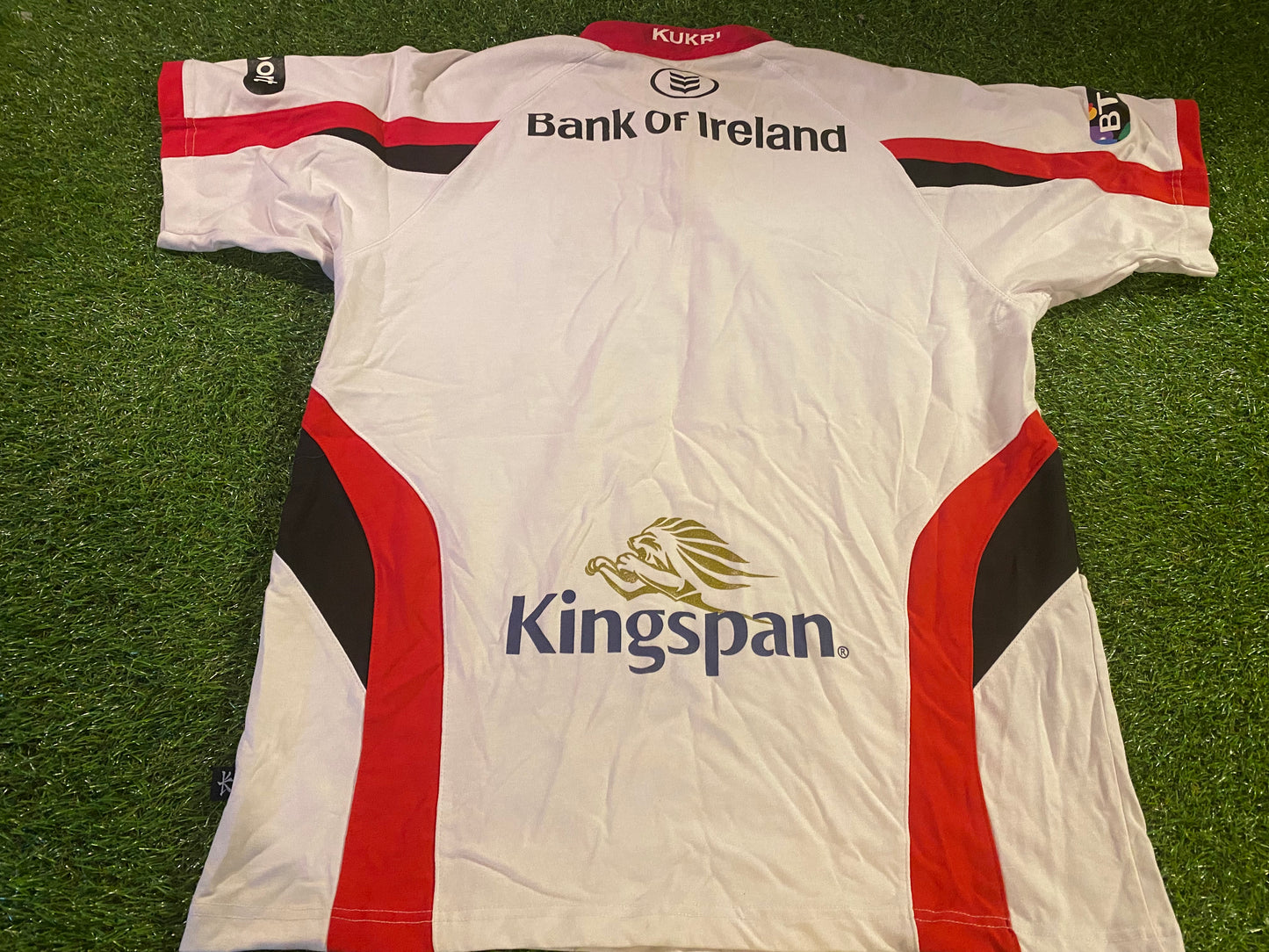 Ulster Northern Ireland Rugby Union Football Large Mans Kukri Soft Cotton Jersey
