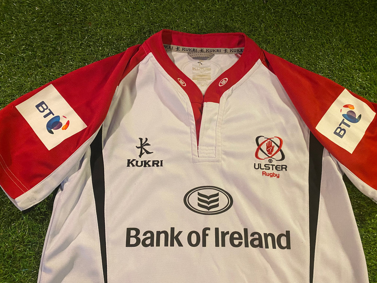 Ulster Rugby Union Football Northern Ireland Medium Mans Kukri Home Jersey