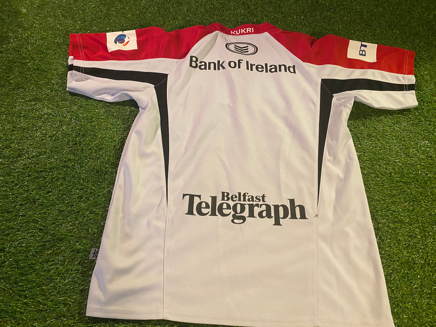 Ulster Rugby Union Football Northern Ireland Medium Mans Kukri Home Jersey