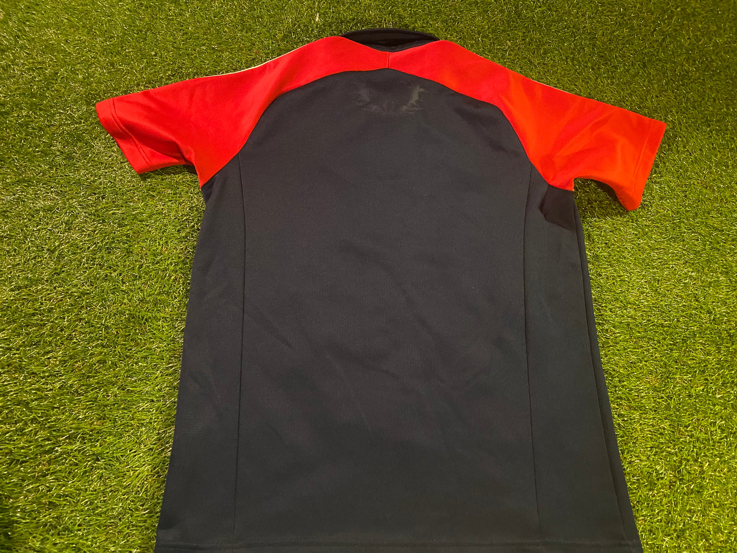 Munster Eire Irish Ireland Rugby Union Football Small Mans Heavier Adidas Polo Jersey