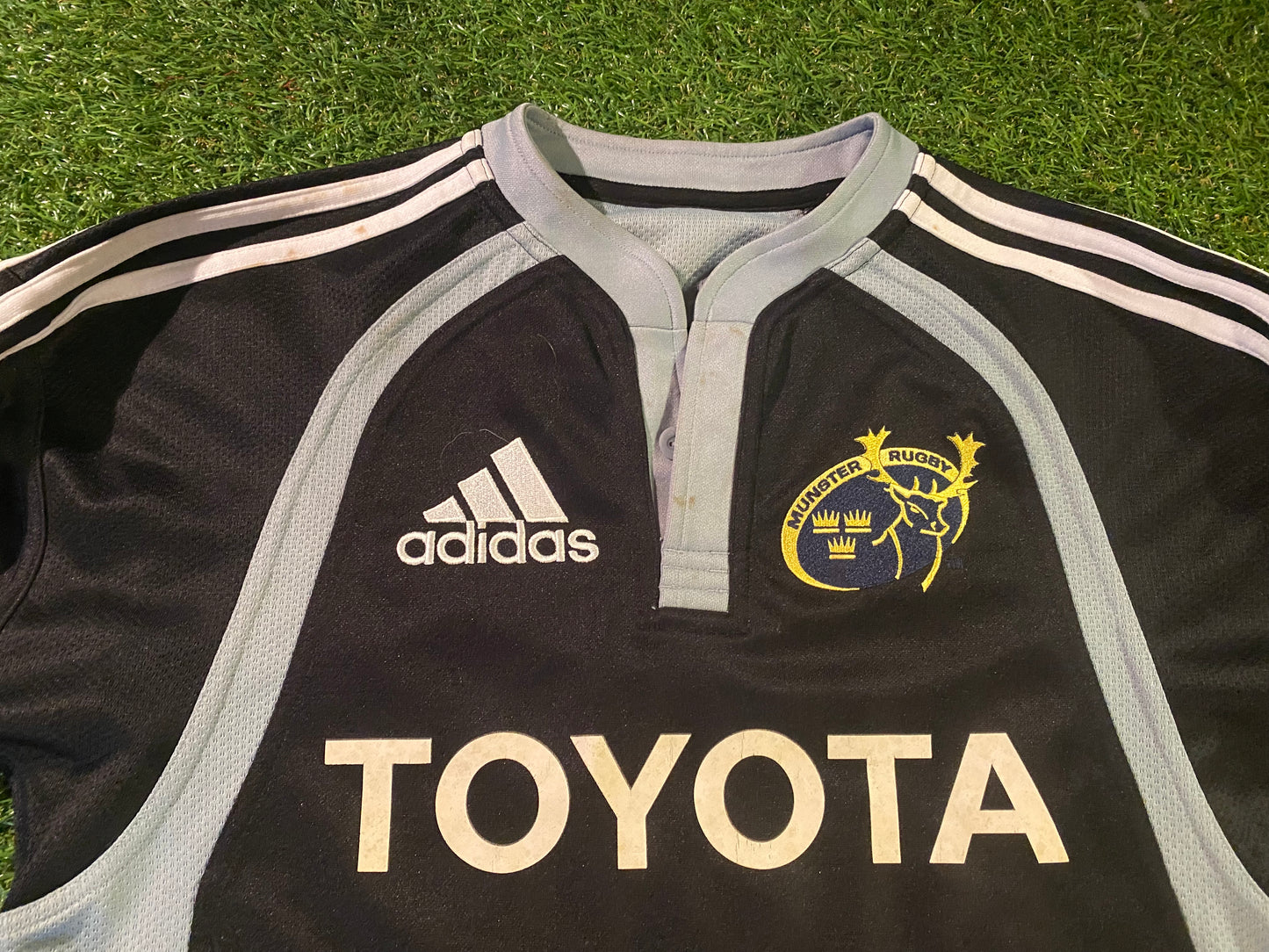 Munster Eire Irish Ireland Rugby Union Football Small Mans Adidas Away Jersey
