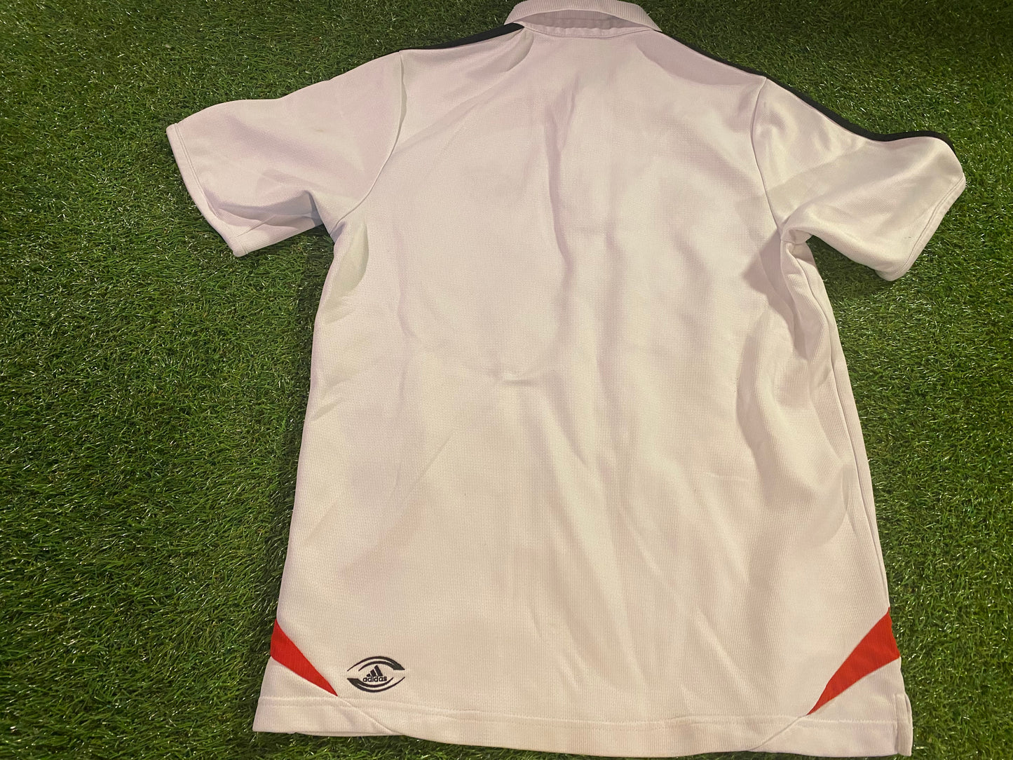 Munster Eire Irish Rugby Union Football Medium Mans Leisure Adidas Polo Jersey