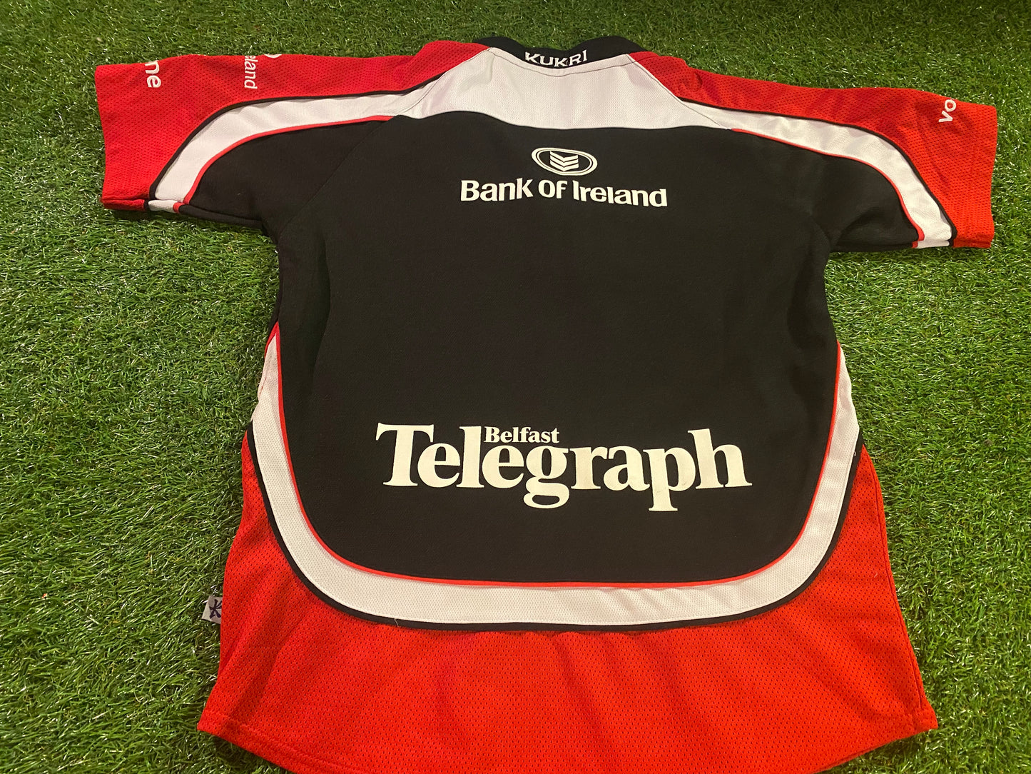 Ulster Northern Ireland Rugby Union XS Extra Small Mans Kukri Made Jersey