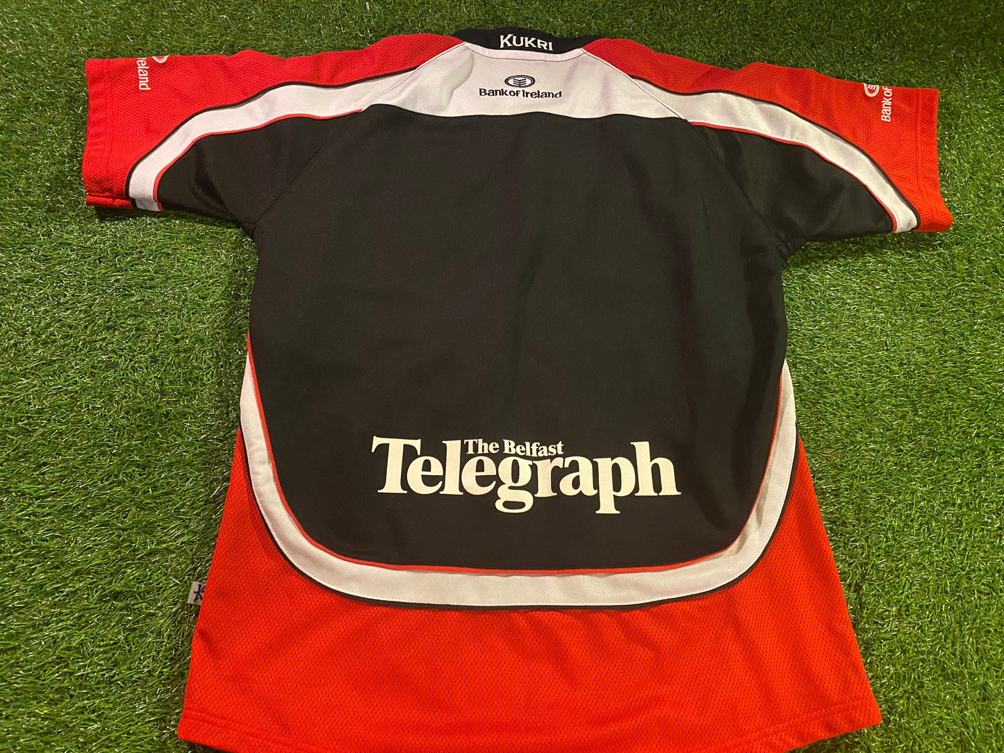 Ulster Northern Ireland Rugby Union Football Large Mans Kukri Made Away Jersey