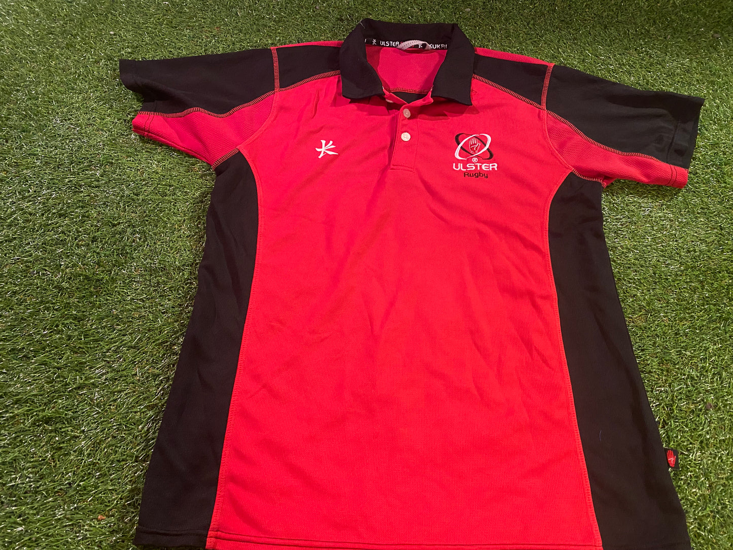 Ulster Northern Ireland Rugby Union Medium Mans Kukri Made Polo Jersey
