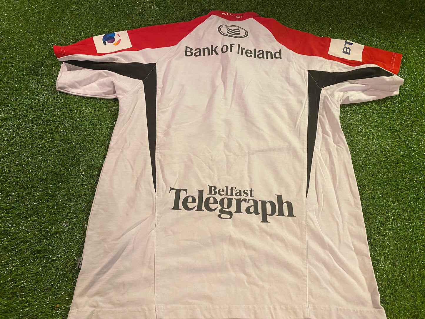 Ulster Northern Ireland Rugby Union Football Large Mans Kukri Soft Cotton Home Jersey
