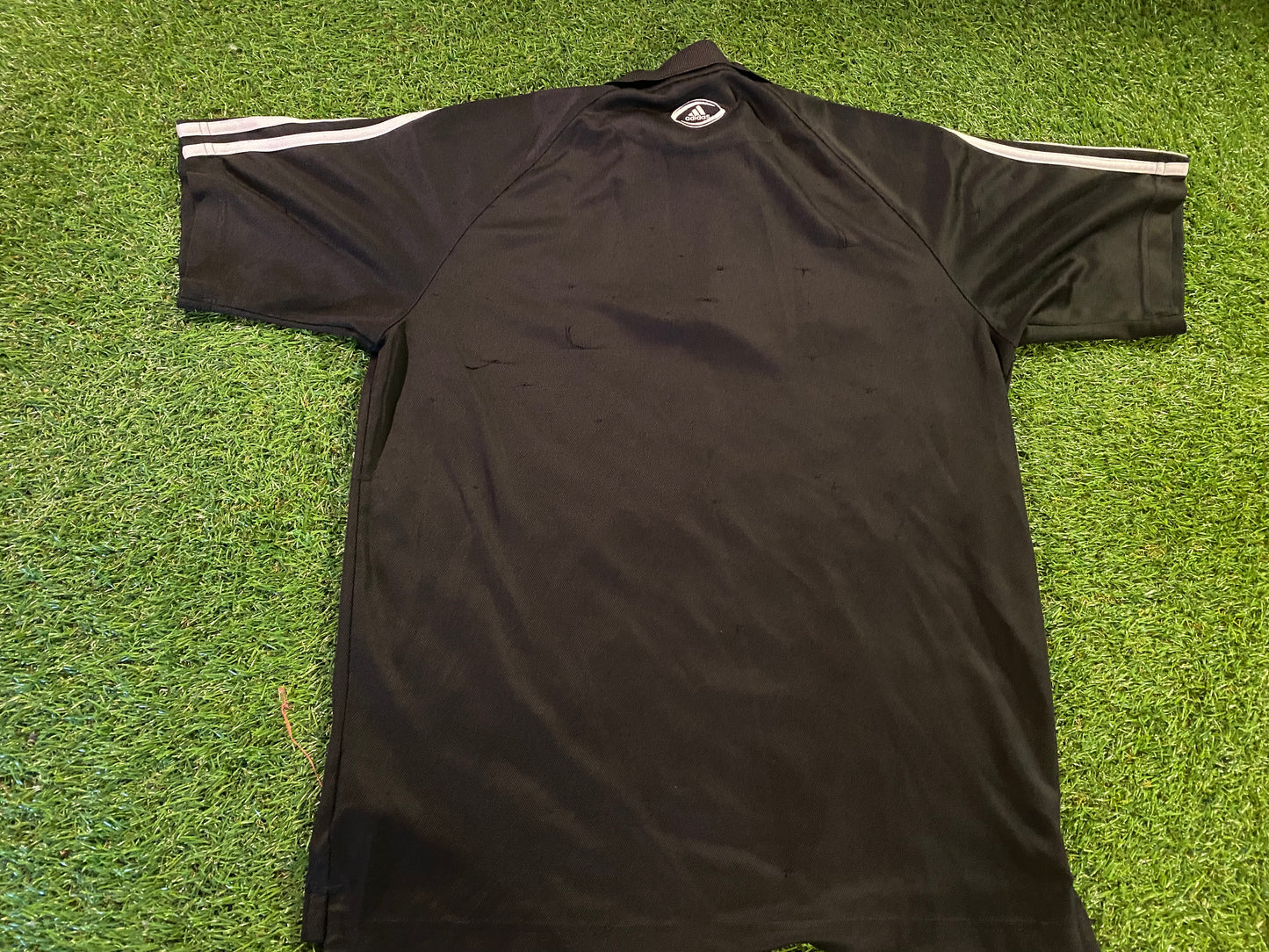 New Zealand All Blacks rugby union Football Small Mans adidas Polo Jersey