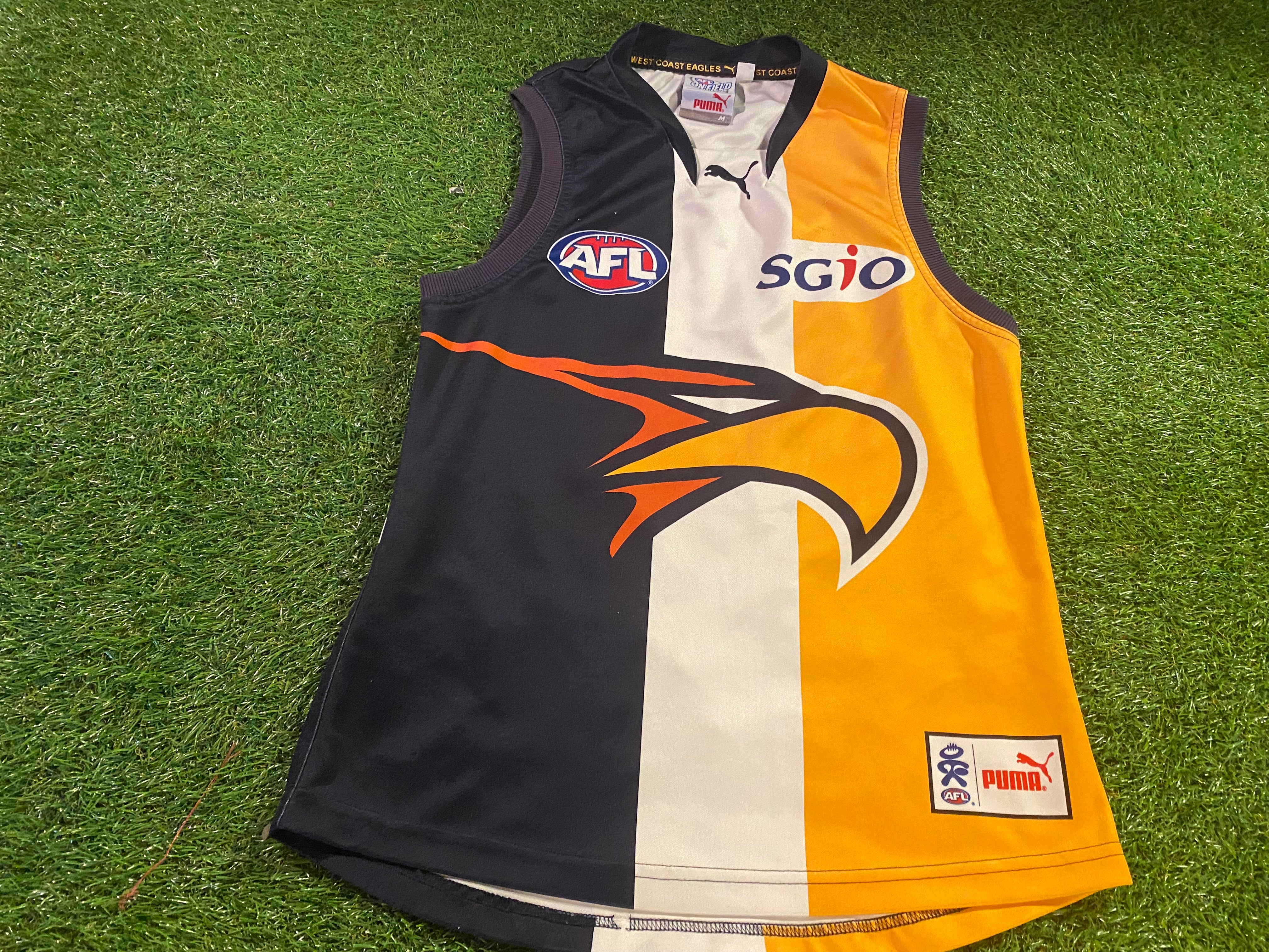 AFL / Puma West Coast Eagles Jersey Size L (s)