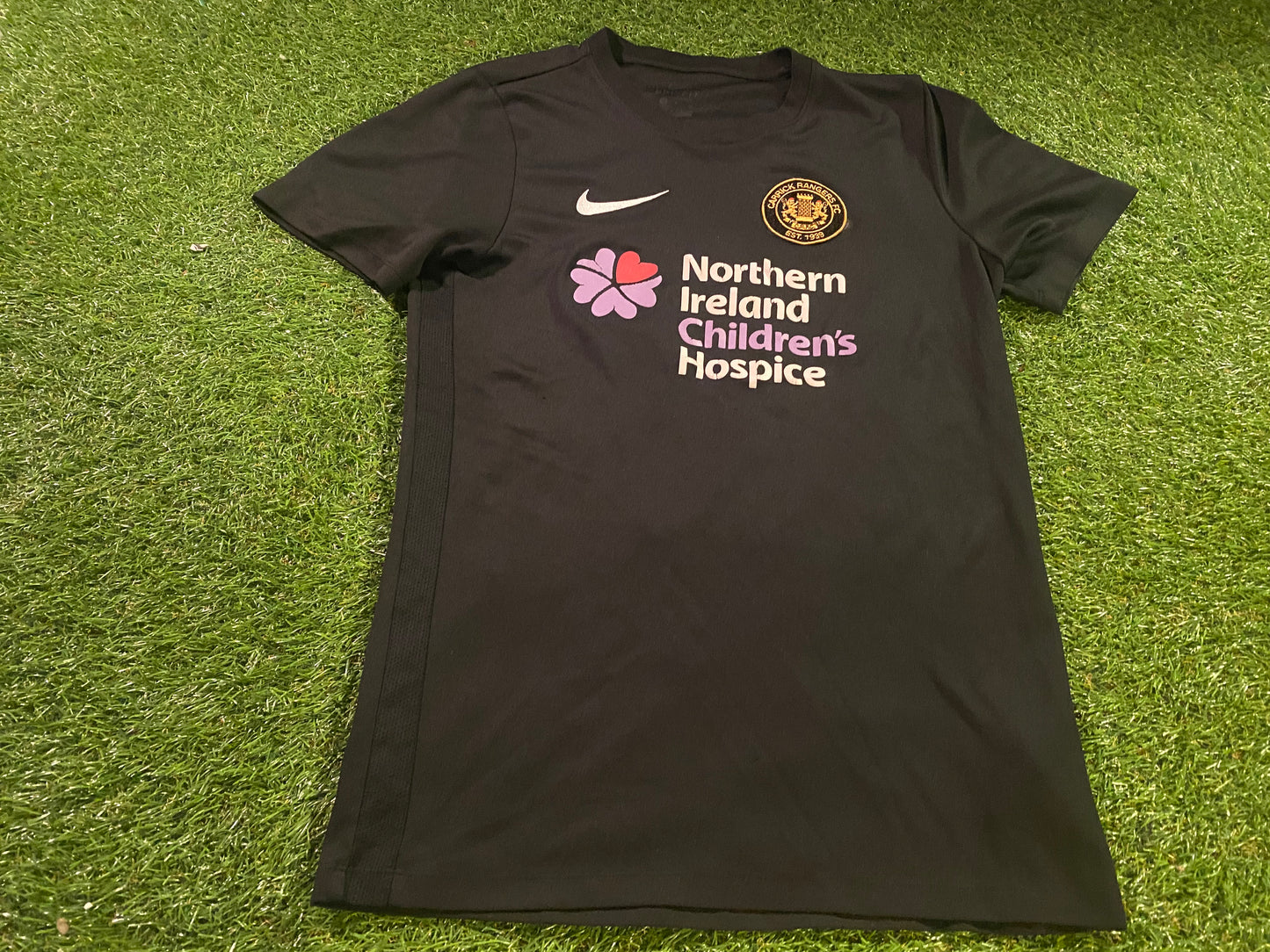 Carrick Rangers FC Northern Ireland Soccer Football Small Mans Nike Made Jersey