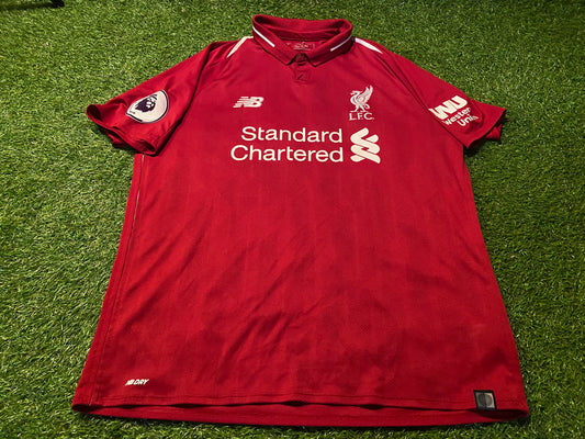 Liverpool England Football Soccer Large Mans New Balance Made EPL Home Jersey