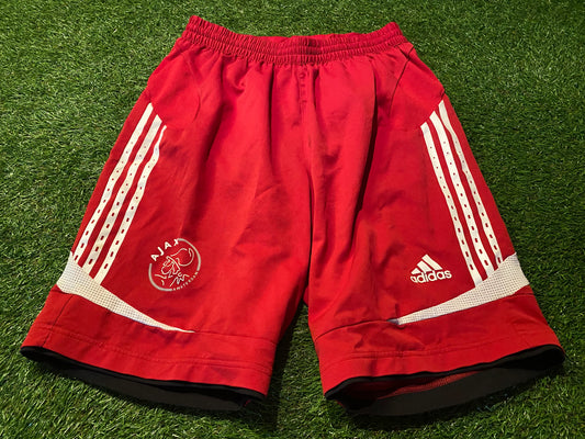 Ajax Amsterdam Holland Dutch Netherlands Football Soccer Medium mans Lined Long Shorts