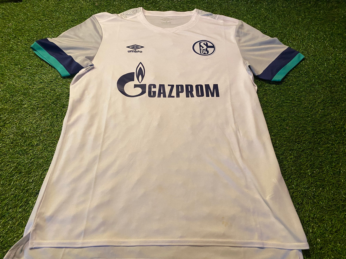 Schalke 04 German Germany Soccer Football Large Mans Umbro Made 2020 Away Jersey