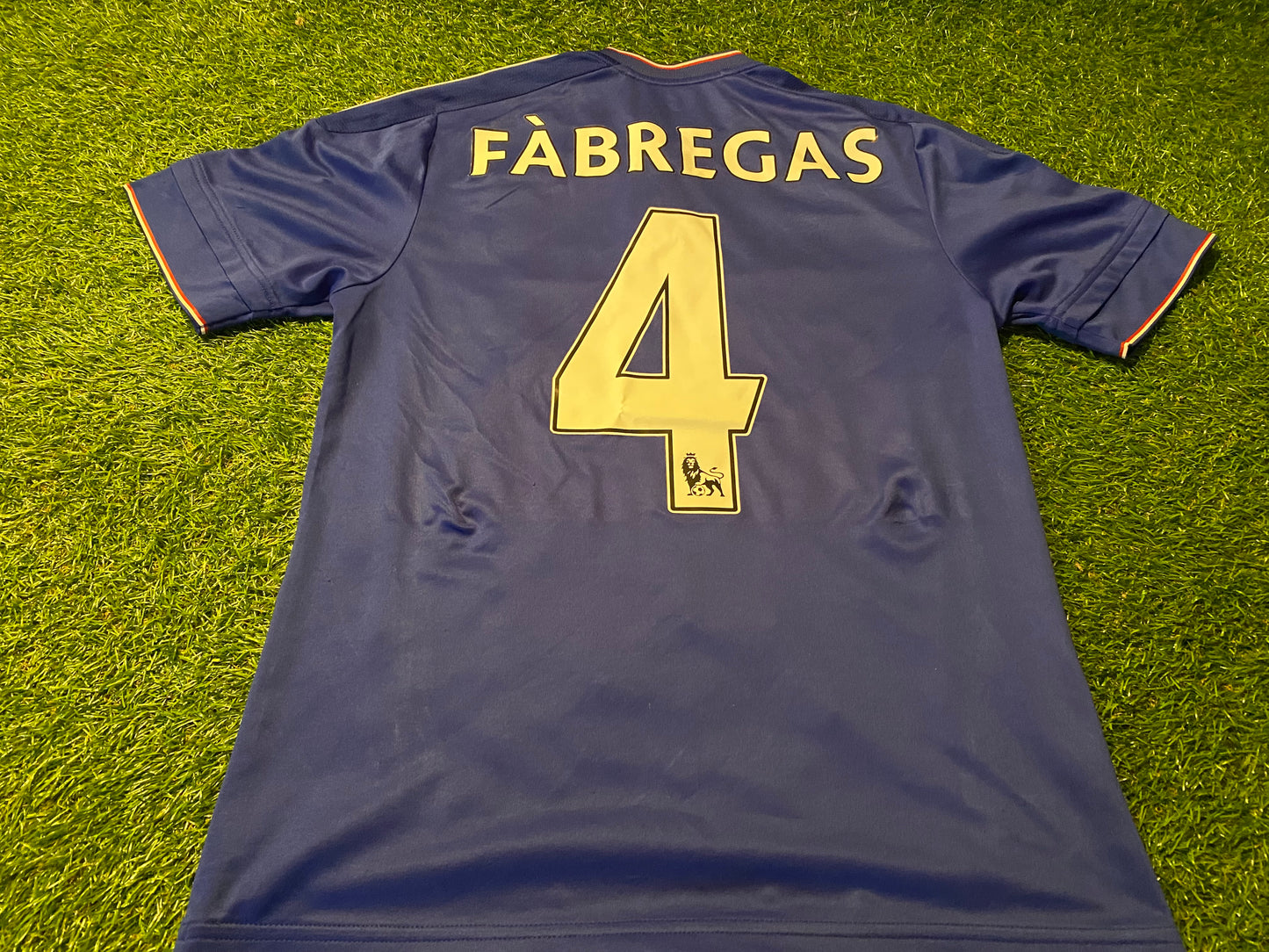 Chelsea England Football Soccer Small Mans Cesc Fabregas no4 Adidas Made Home Jersey