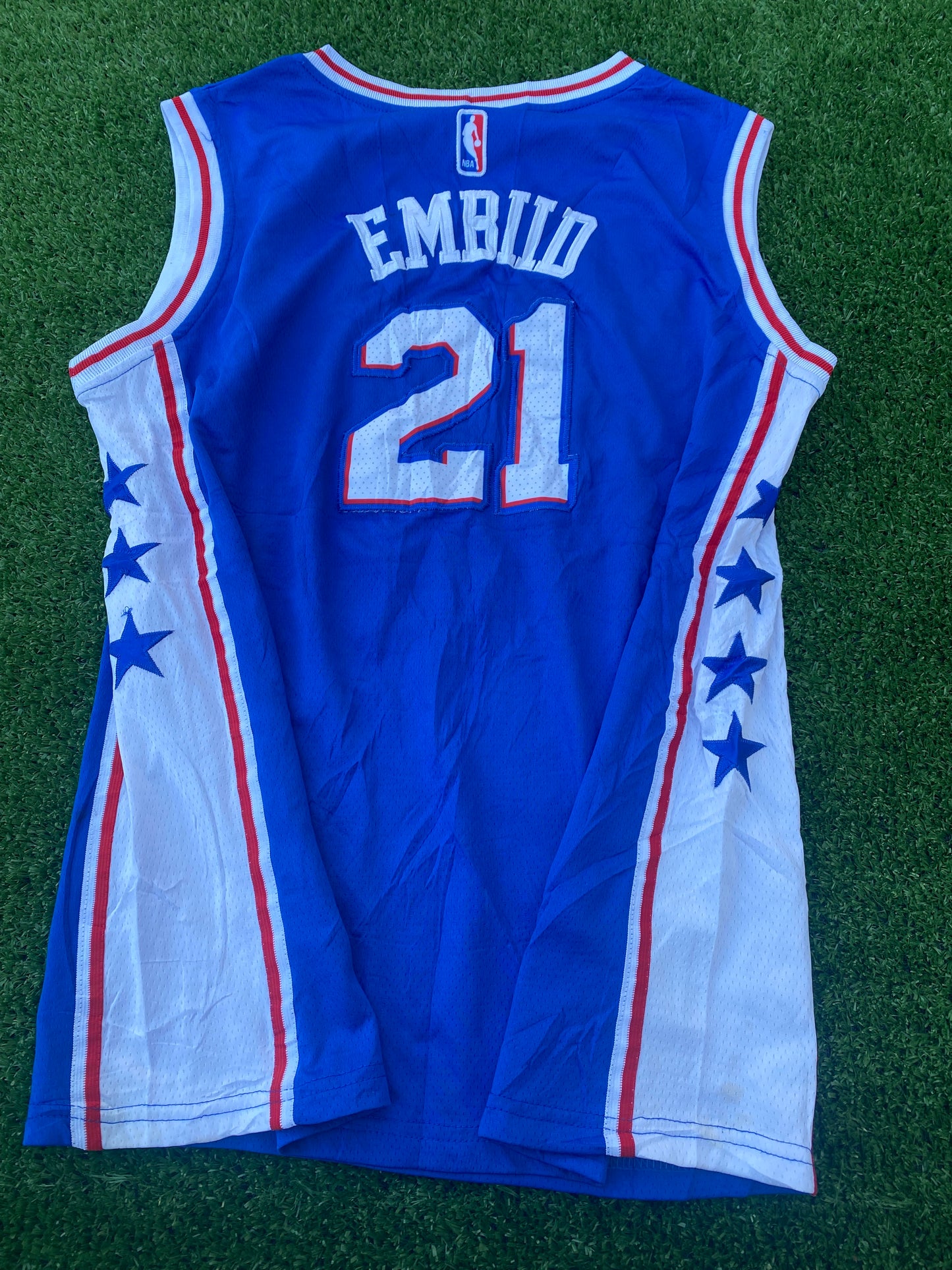 Philadelphia 76ers NBA Basketball USA Youths / Small Mans Embiid no21 Jersey