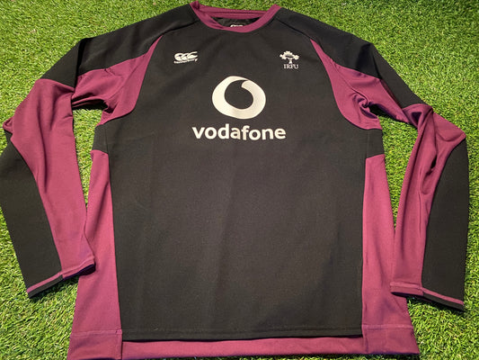 Ireland IRFU Eire Irish Rugby Union Football Large Mans Overtop / Training Stretch Top