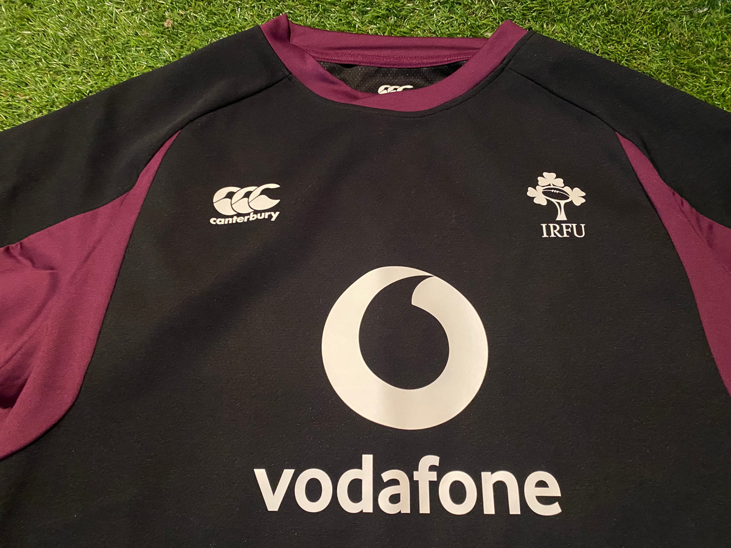 Ireland IRFU Eire Irish Rugby Union Football Large Mans Overtop / Training Stretch Top