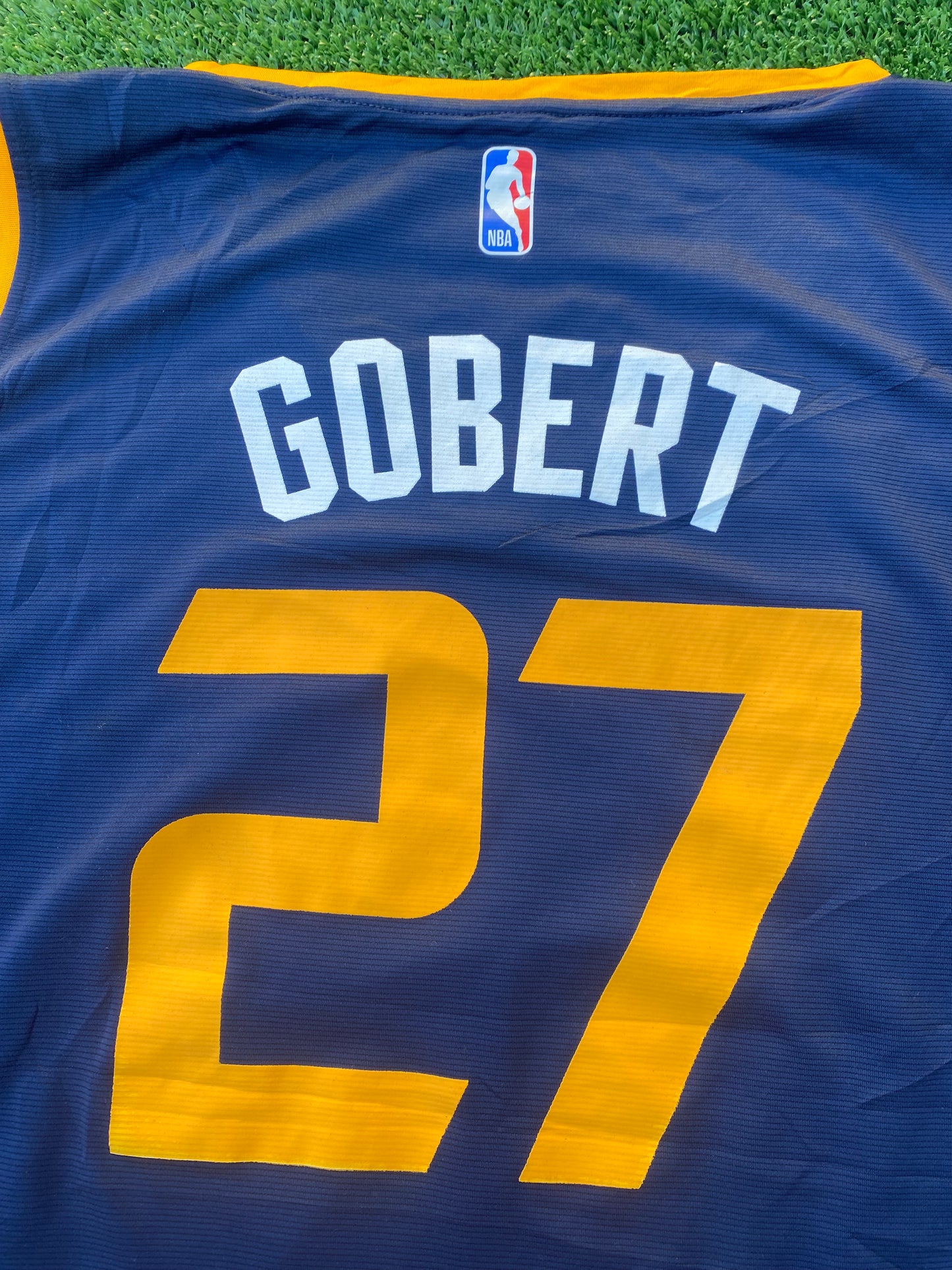 Utah Jazz USA NBA Basketball XXXL 3XL Mans Gorbert no27 Licenced Fanatics Jersey