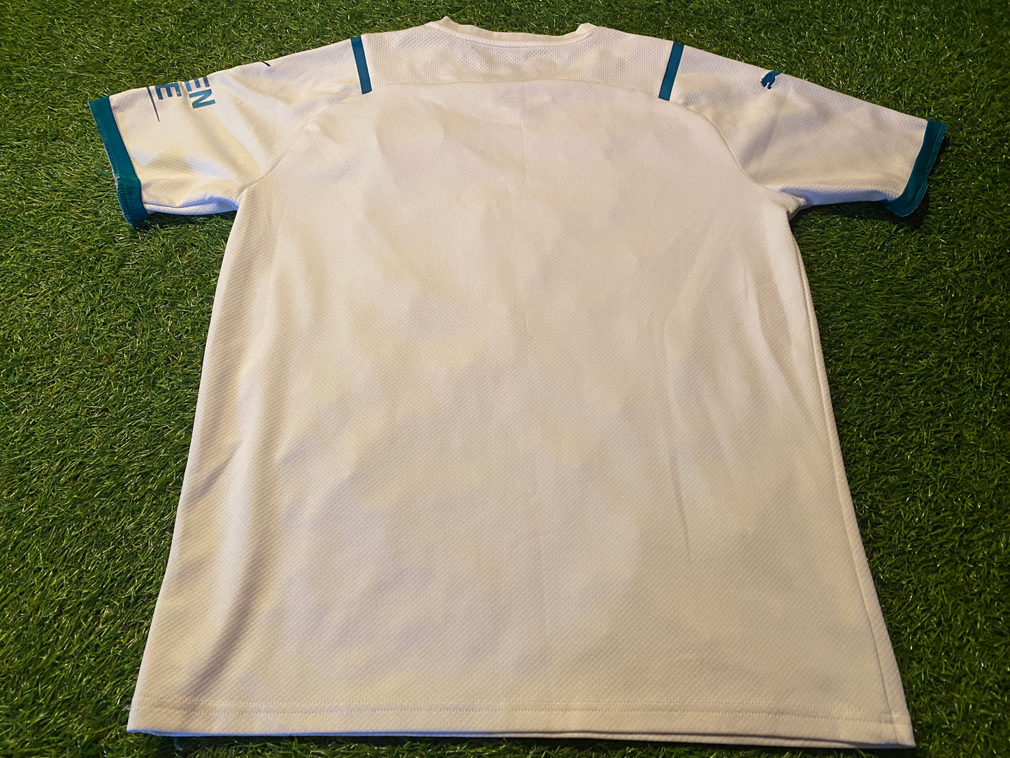 Manchester City FC England Soccer Football Youths / Small Mans 2013 Puma Away Jersey