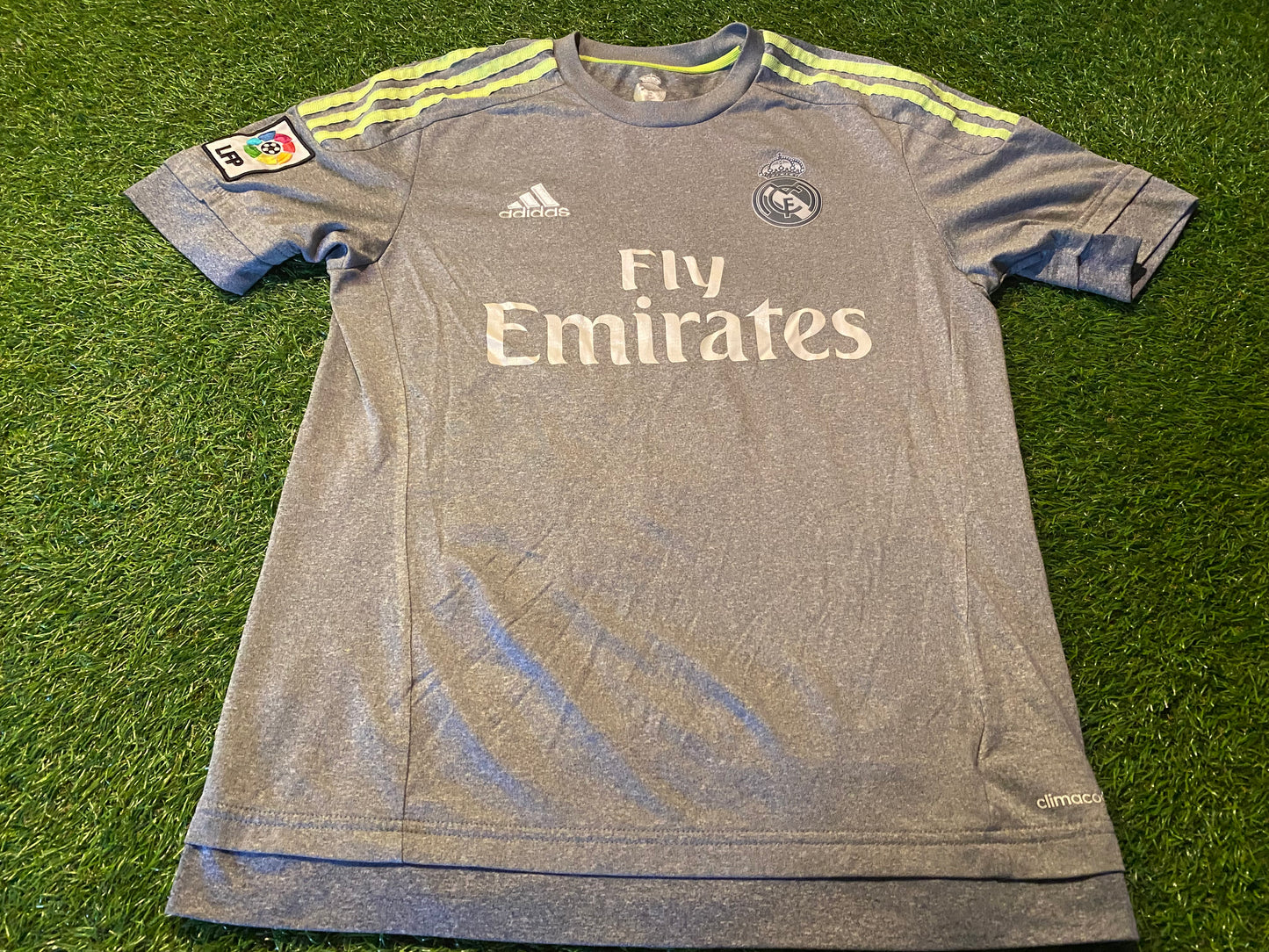 Real Madrid Spain Espana Soccer Football Small mans 2015/16 Adidas Made Away Jersey