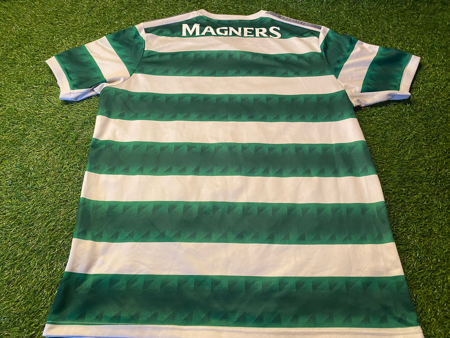 Celtic FC Scottish Scotland Football Soccer Large Mans Adidas Made Home Jersey