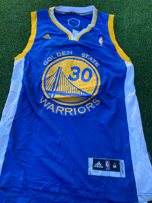 Golden State Warriors NBA Basketball USA Medium Mans Curry no30 Adidas Made Jersey