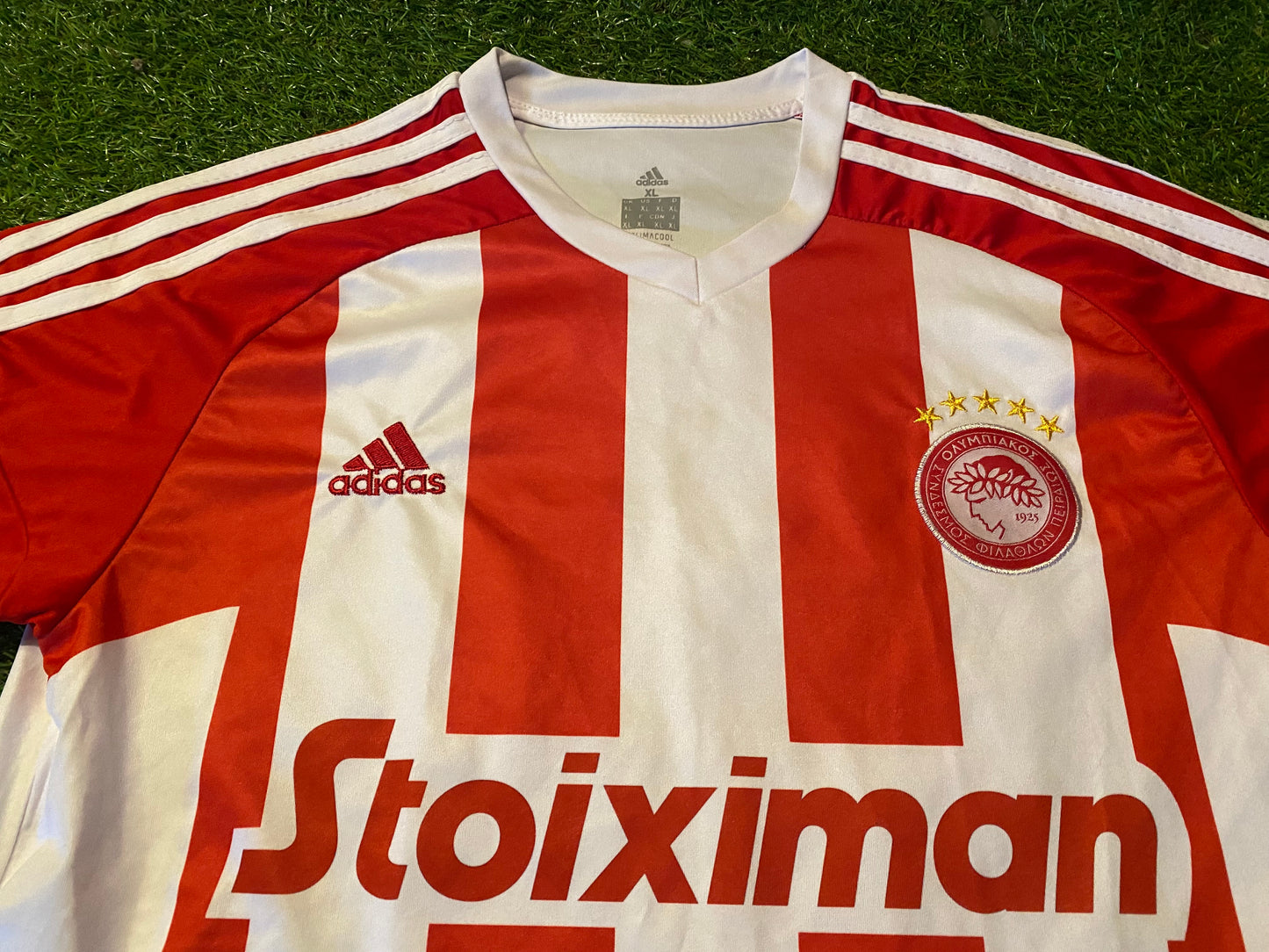 Olympiacos FC Greece Greek Football XL Extra Large Mans Home Jersey