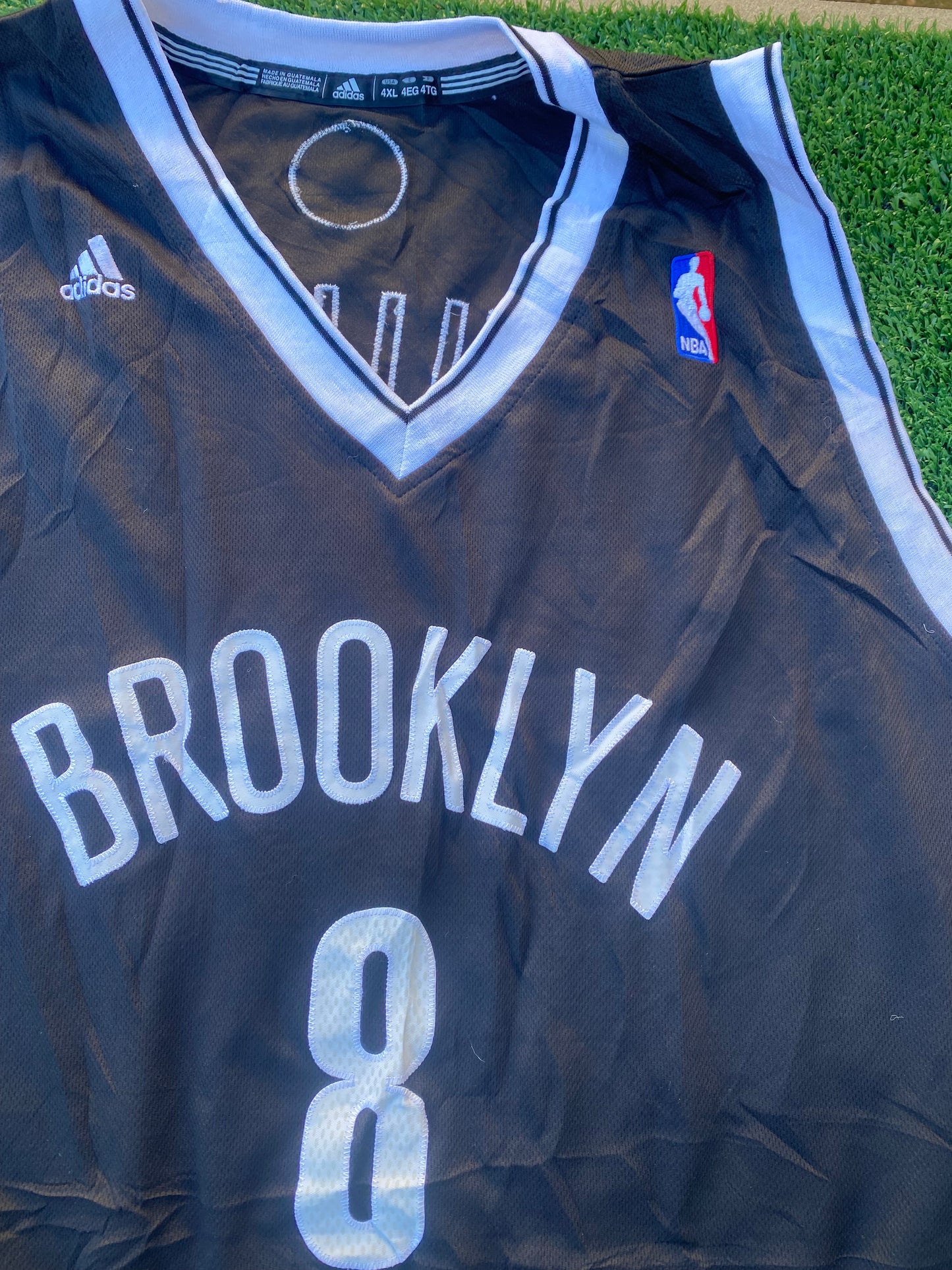 Brooklyn Nets NBA Basketball USA Big XXXXL 4XL Mans Williams no8 Adidas Made Jersey