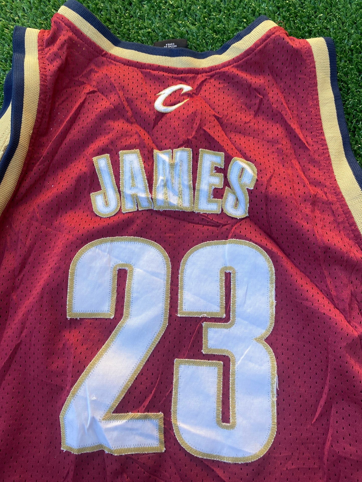 Cleveland Cavaliers NBA Basketball USA Youths / Small mans James no23 Vintage Nike Jersey