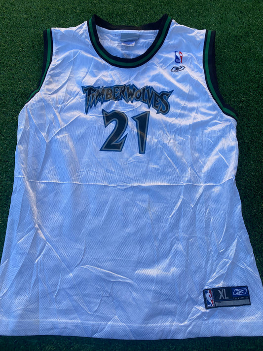 Minnesota Timberwolves NBA Basketball USA Youths / Small Mans Garnett no21 Reebok Jersey