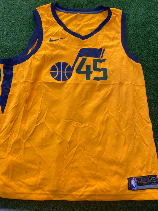 Utah Jazz USA NBA Basketball XXL 2XL Mans Mitchell no45 Nike Swingman Jersey