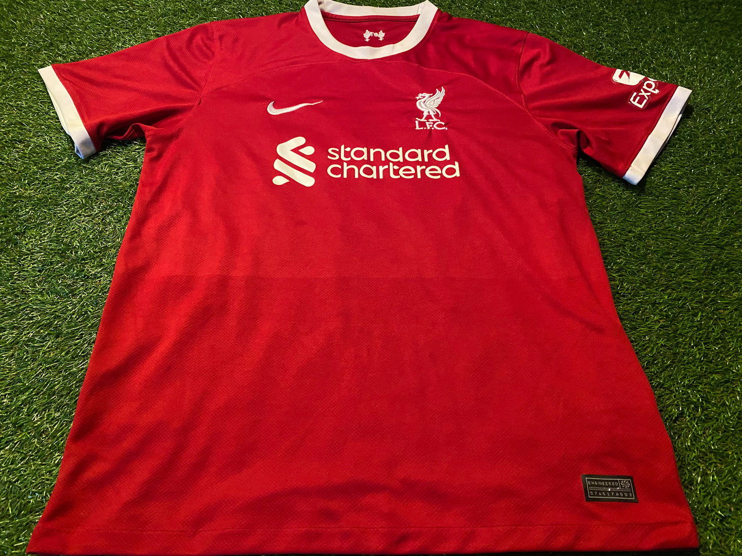 Liverpool England Football Soccer Large Mans Large Mans Home Jersey