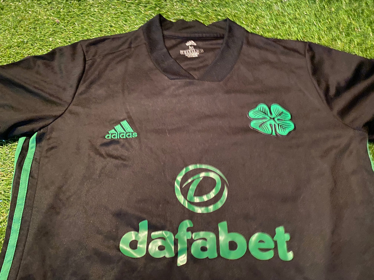 Celtic FC Scotland Soccer Football Medium Mans Rare 2020 Third European Jersey