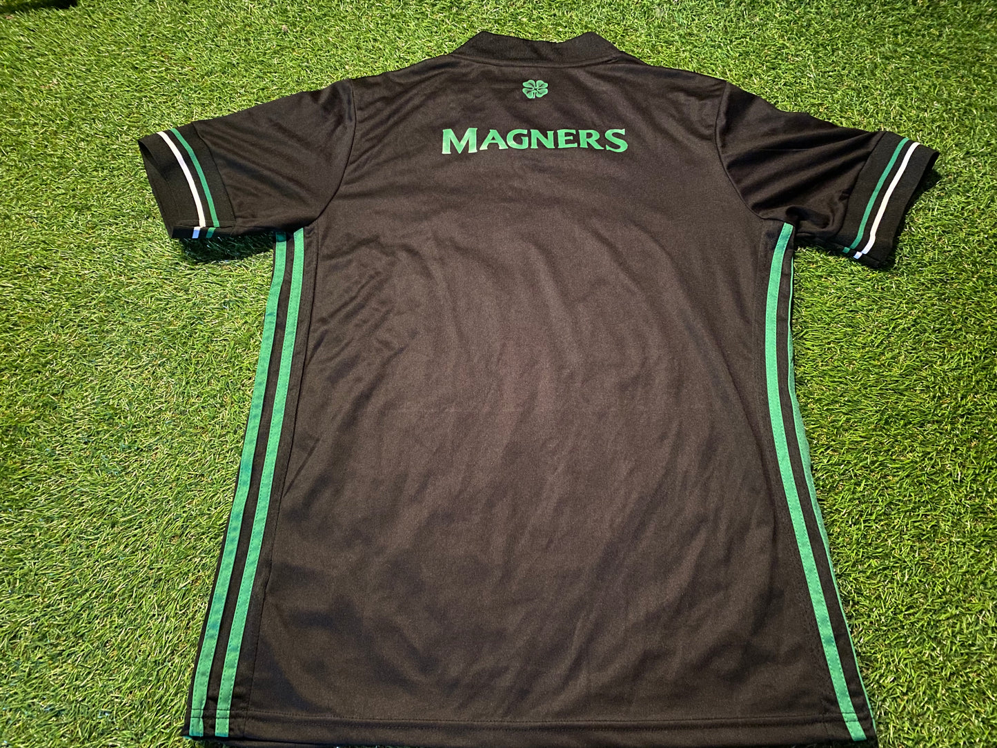 Celtic FC Scotland Soccer Football Medium Mans Rare 2020 Third European Jersey