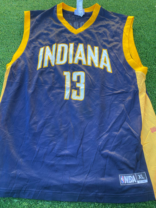 Indiana Pacers NBA Basketball USA XL Extra Large Mans Paul no13 George no13 Jersey