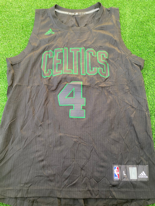 Boston Celtics NBA USA United States of America Basketball Large Mans Isaiah Thomas no4 Jersey