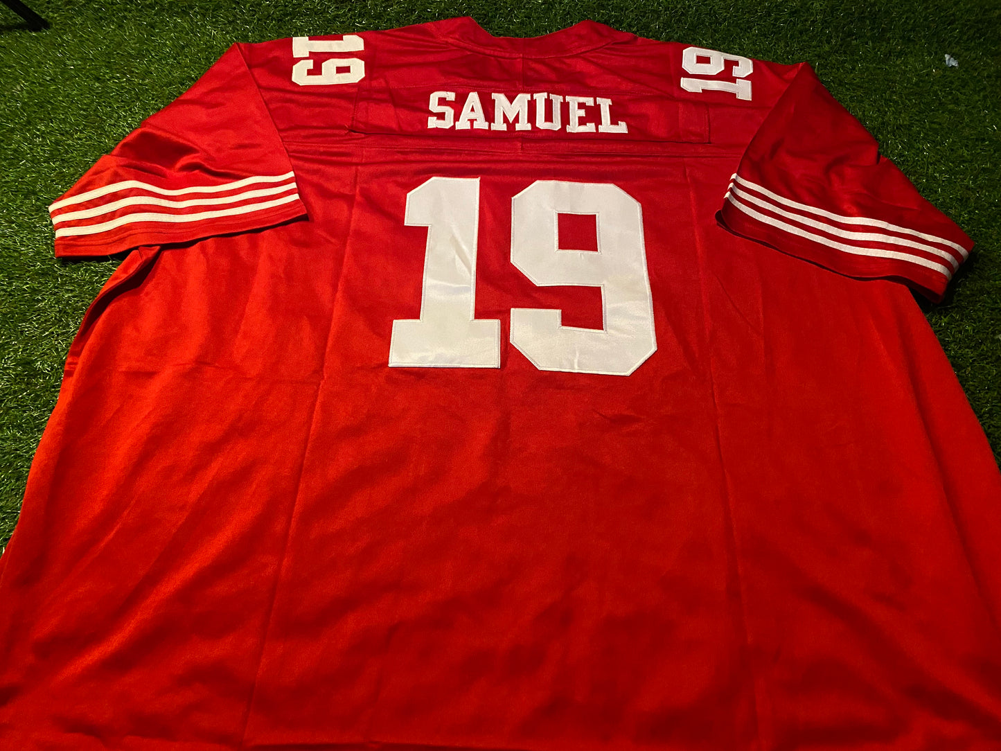 San Francisco 49ers USA NFL American Football Massive 7XL XXXXXXXL Samuel no19 Jersey