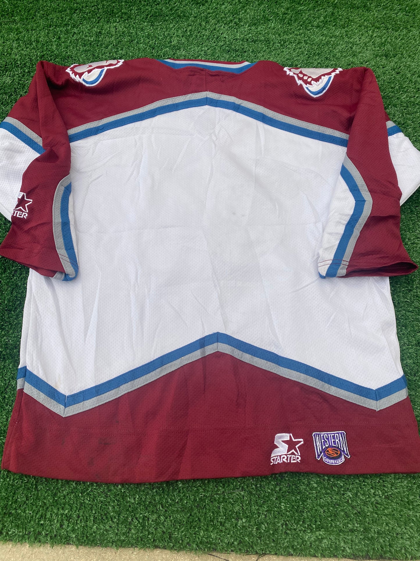 Colorado Avalanche Ice Hockey NHL USA Youths / Small Mans CCM Made Big Loose Fit Jersey