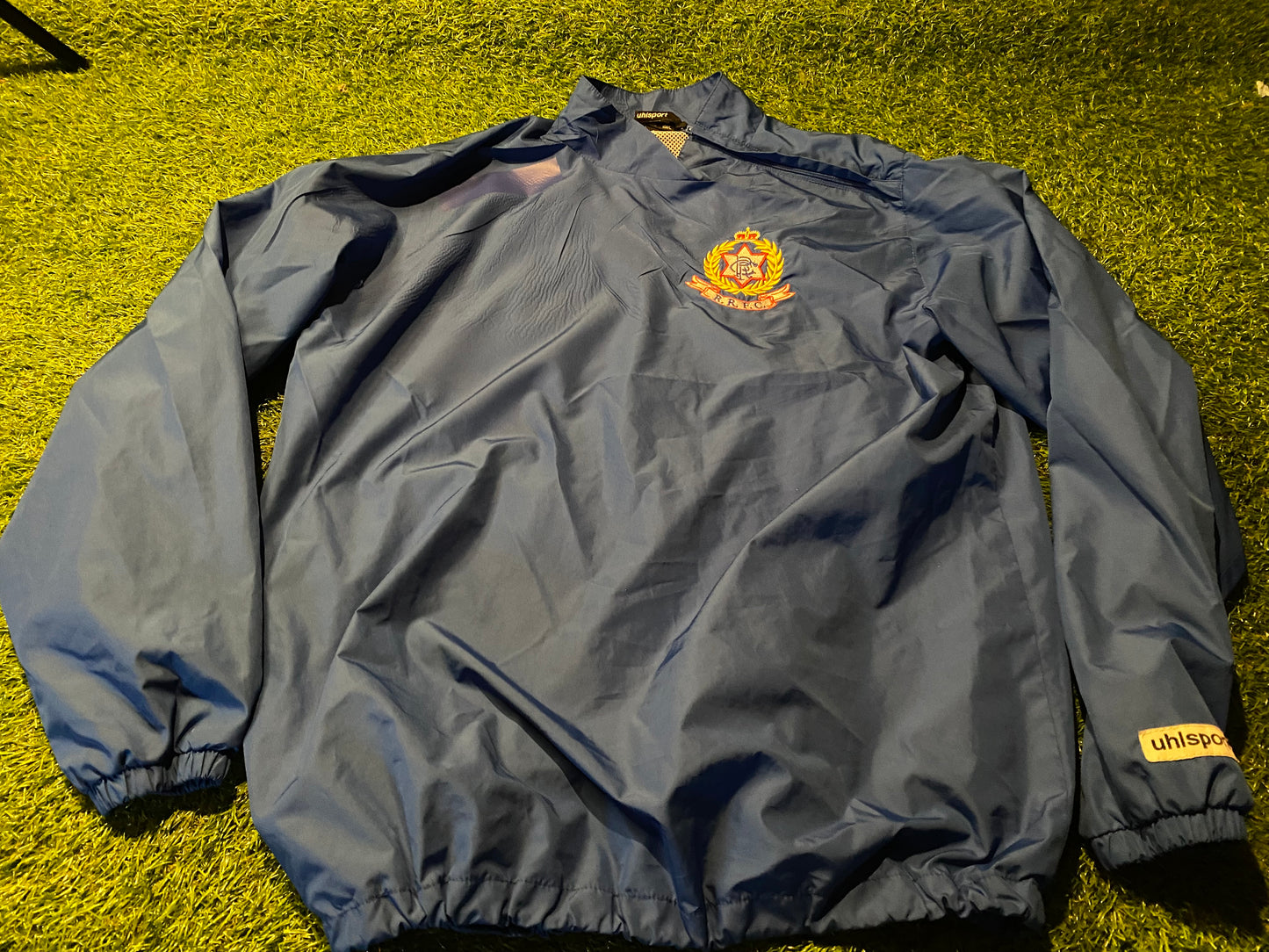 Rectory Rangers FC Portadown Football Large Mans Light Breathable Lined Type Jacket