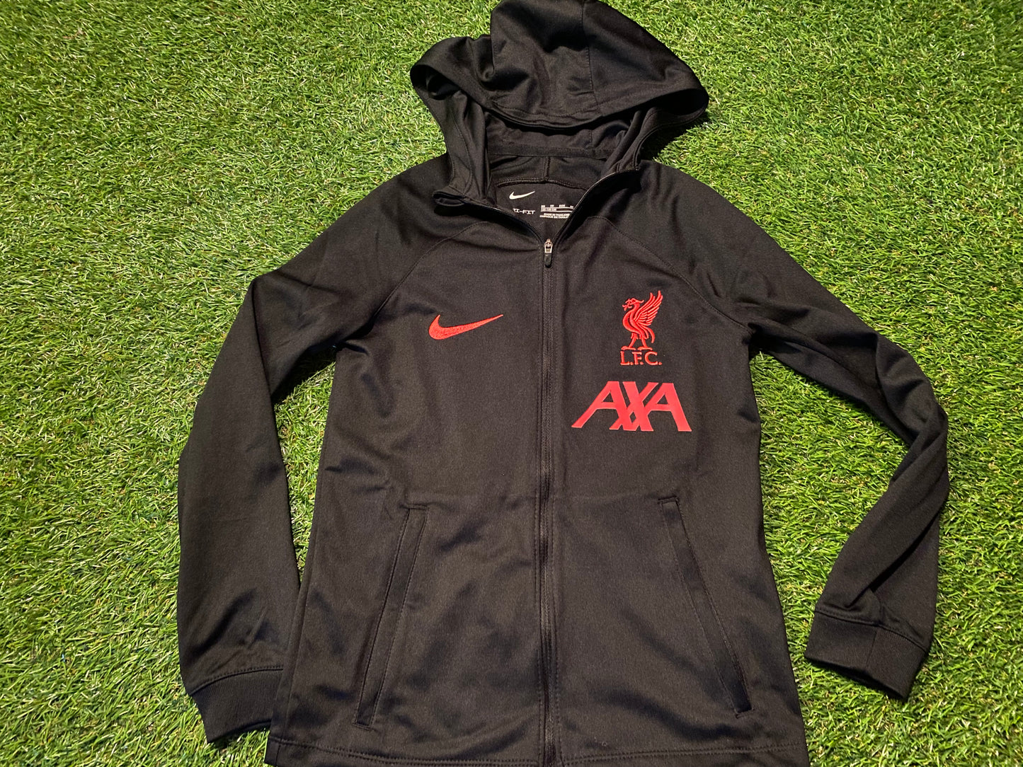 Liverpool England Soccer Football X-Small Boys 5-6 Year Old Nike Hooded jacket