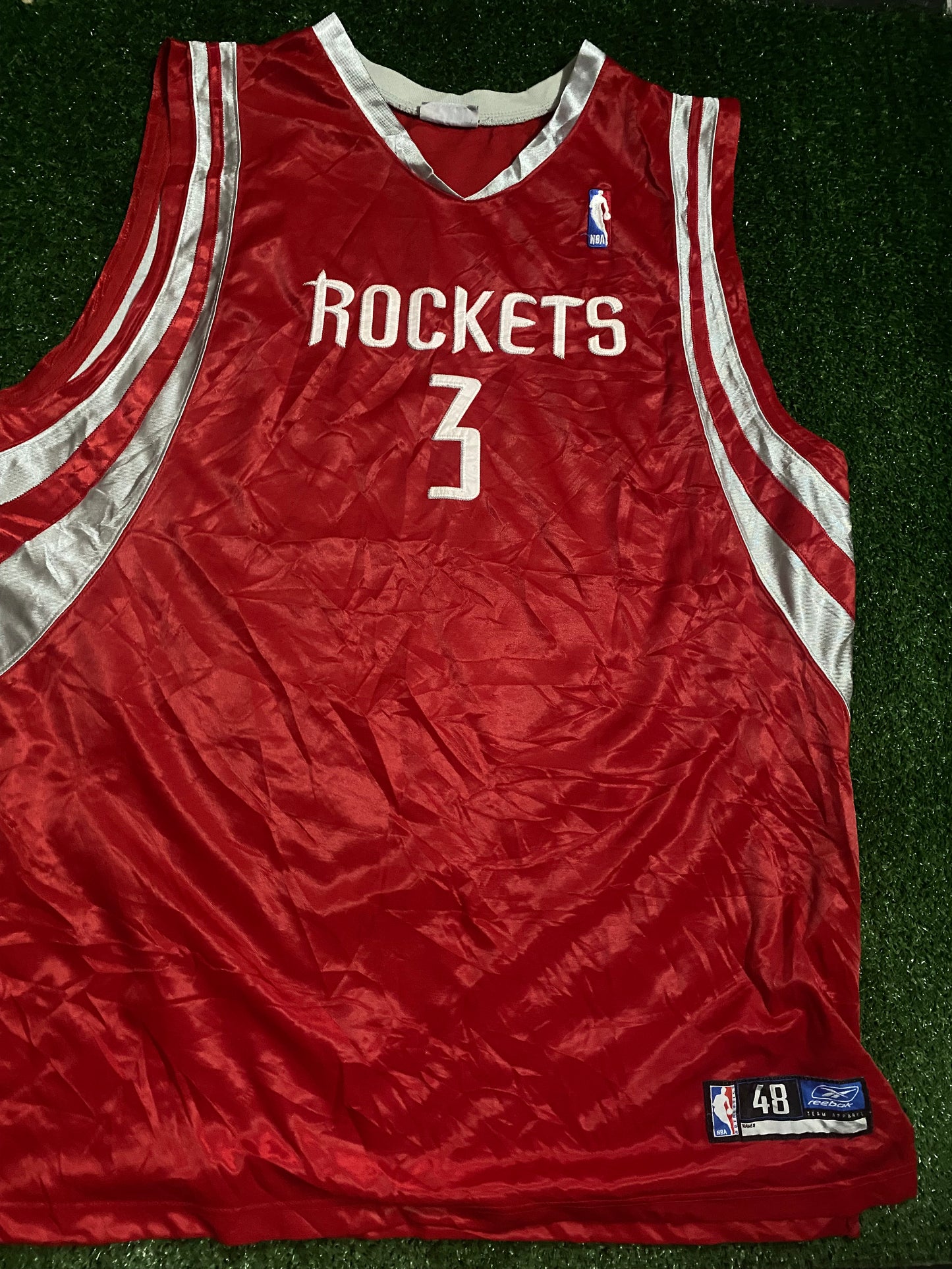 Houston Rockets NBA Basketball USA Big Loose Fit Large Mans Francis no3 Reebok Jersey