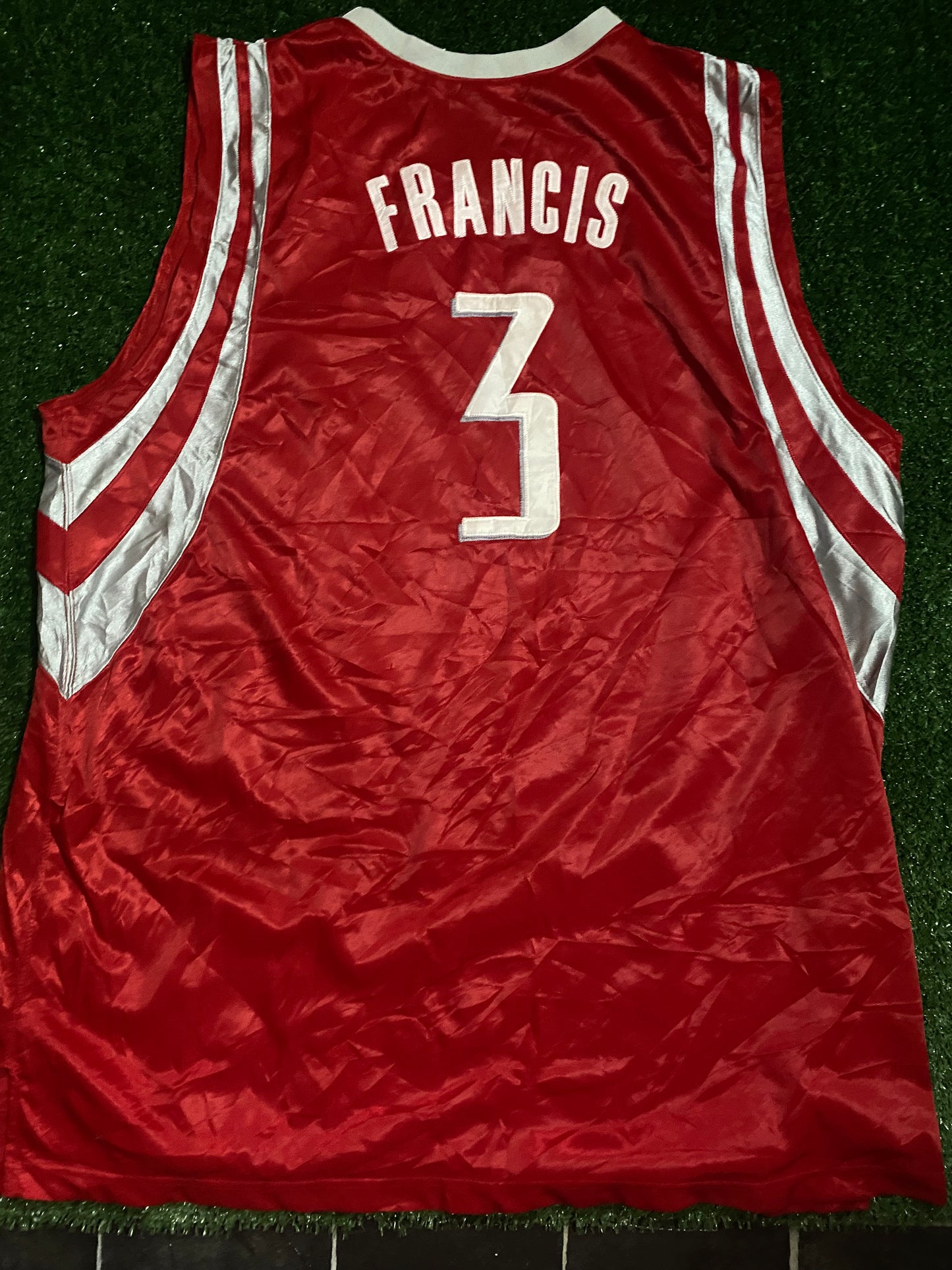 Houston Rockets NBA Basketball USA Big Loose Fit Large Mans Francis no3 Reebok Jersey