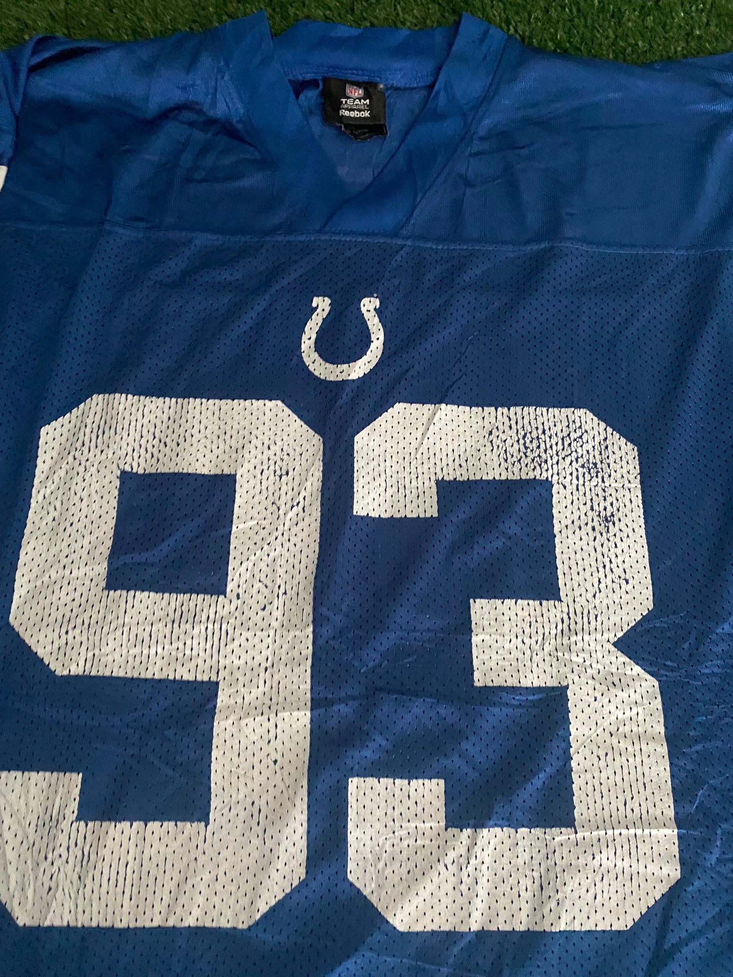 Indianapolis Colts NFL American Football USA Large Mans Freeney no93 Reebok Jersey