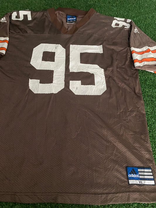 Cleveland Browns NFL American Football USA Jamir Miller XL Extra Large Mans Adidas Jersey