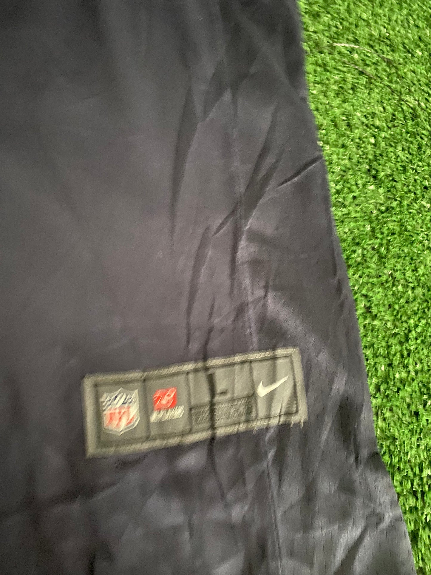 Seattle Seahawks NFL American Football USA Large Mans Nike Made Wilson No3 OnField Jersey