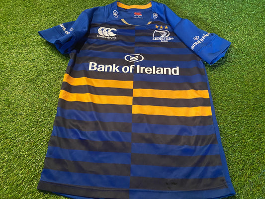 Leinster Eire Irish Rugby Union Football Small Mans CCC Made Jersey