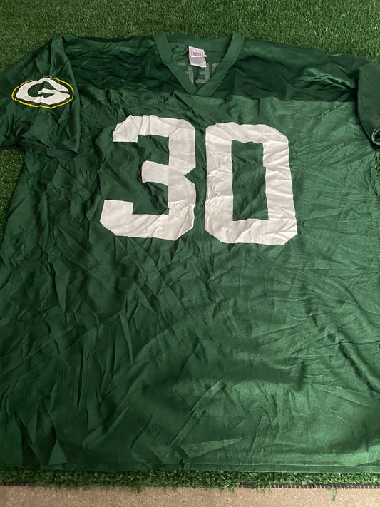 Green Bay Packers NFL American Football USA Green no30 XL Extra Large Mans Jersey