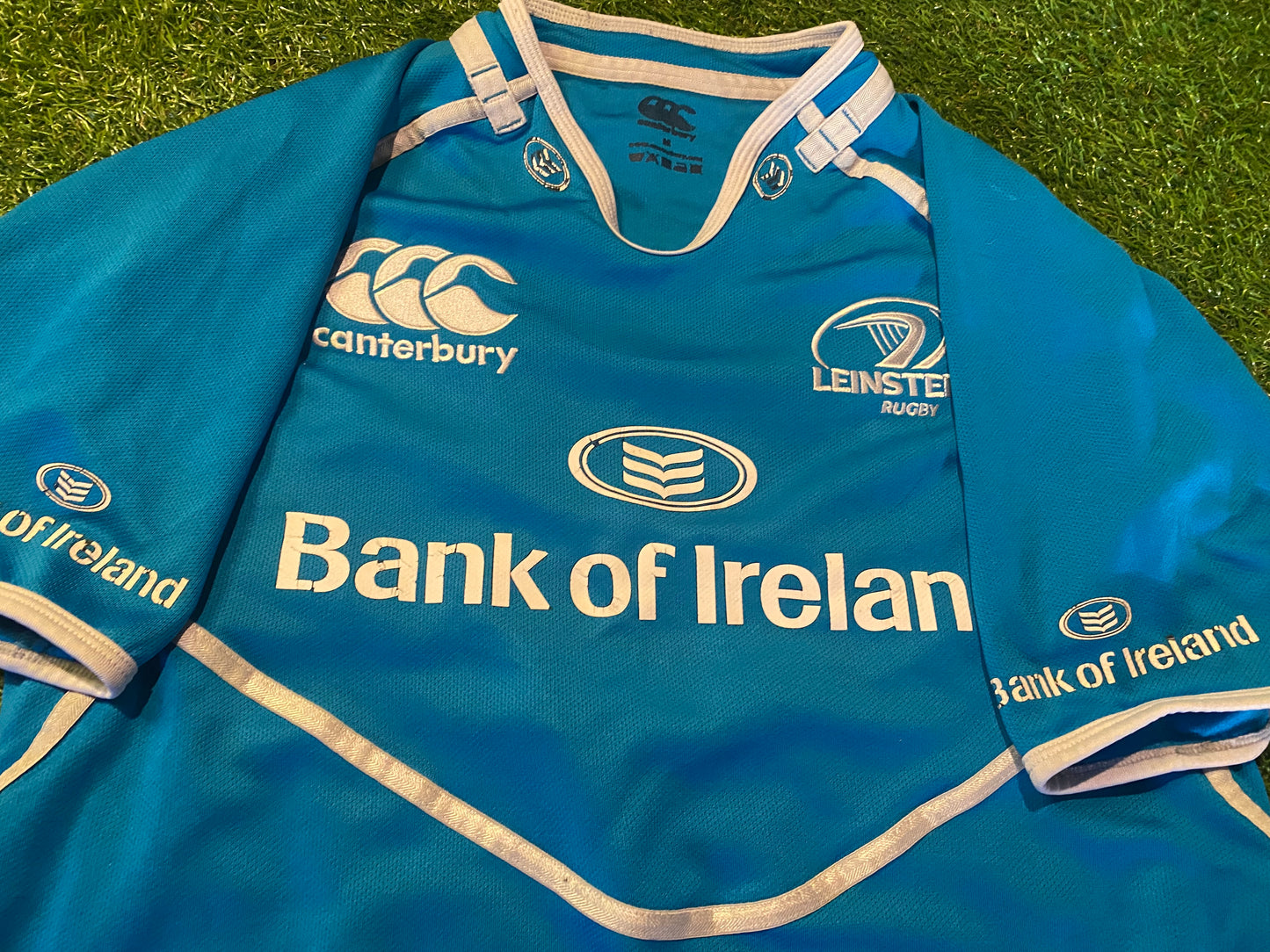 Leinster Eire Irish Rugby Union Football Medium Mans CCC Made Home Jersey