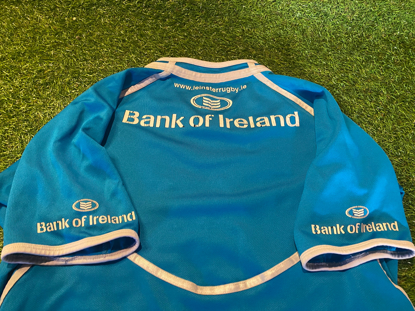 Leinster Eire Irish Rugby Union Football Medium Mans CCC Made Home Jersey